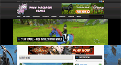 Desktop Screenshot of ponymacaronigames.com